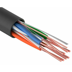Кабель UTP 4PR x0,51 Premium (Cu) CAT5E LDPE Outdoor 305м Tantos Tantos Кабель витая пара
