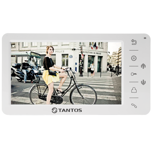 Amelie (White) Tantos Монитор видеодомофона