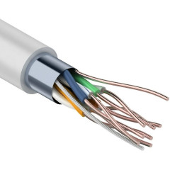 Кабель FTP 4PR x0,48 Standard (Cu) CAT5E PVC серый 305м Tantos Tantos Кабель витая пара